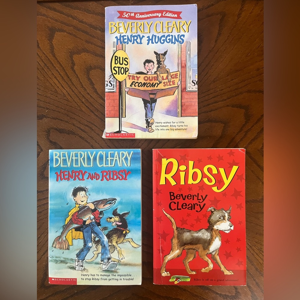 Beverly Cleary kids books | set of 3 | Henry Huggins